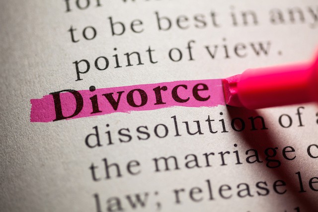 Fake Dictionary, definition of the word Divorce.